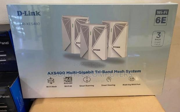 D-link Dir-xe5480 Ax5400 Wi-fi6e Tri-band Mesh Router - main view