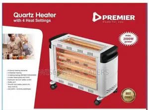 Premier Room Heater With 4 Heat Setting And Wheels