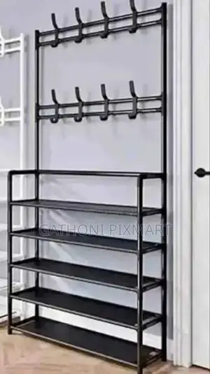 5-Layer Simple Assemble Shoe Rack Floor