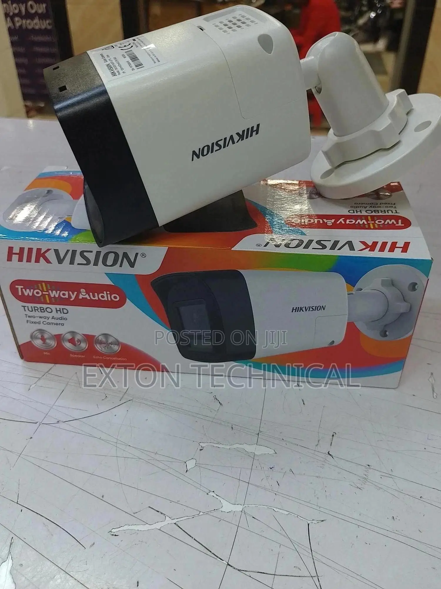 Ds-2ce16d0t-LPTS 3.6mm Two-Way Audio Bullet Camera