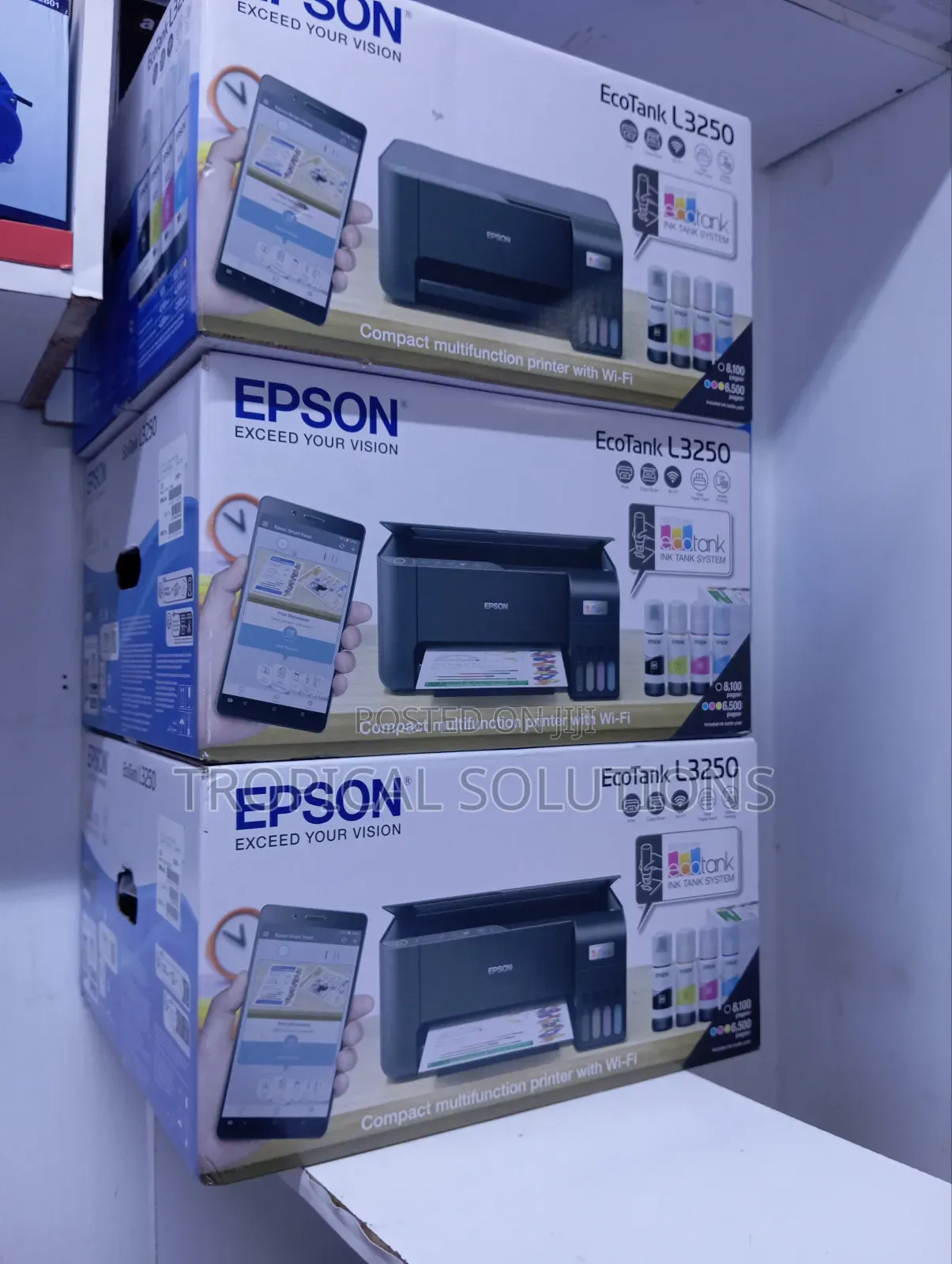 Epson L3250 Coloured Printer (Wifi,Print,Scan,Copy) L3250