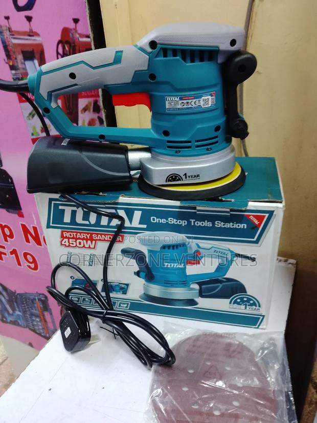 Total 450w Rotary Sander / Rotary Sander - thumbnail 2