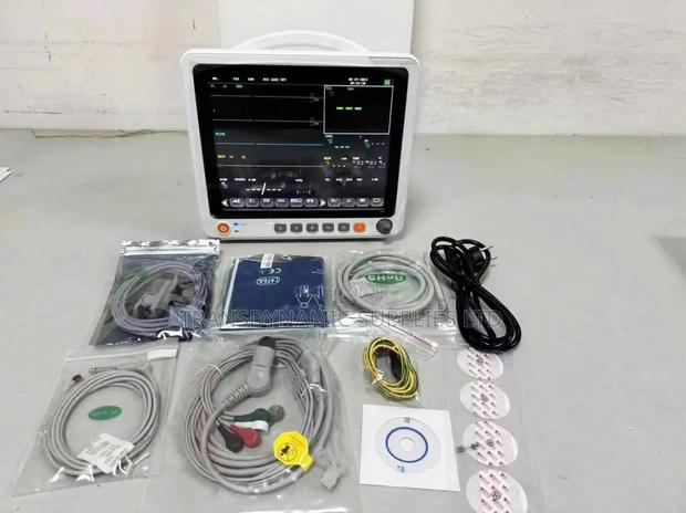 Hospital Patient Monitor 5 Parameters - main view