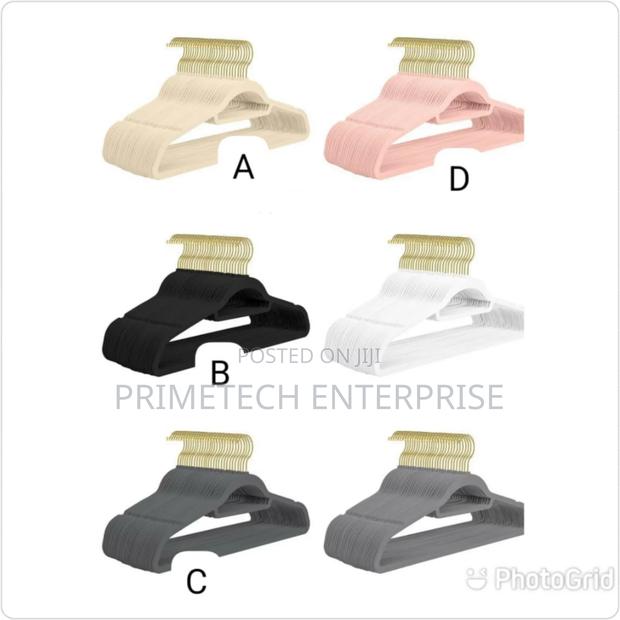 10pcs Velvet Hangers 360 Degree Rotatable