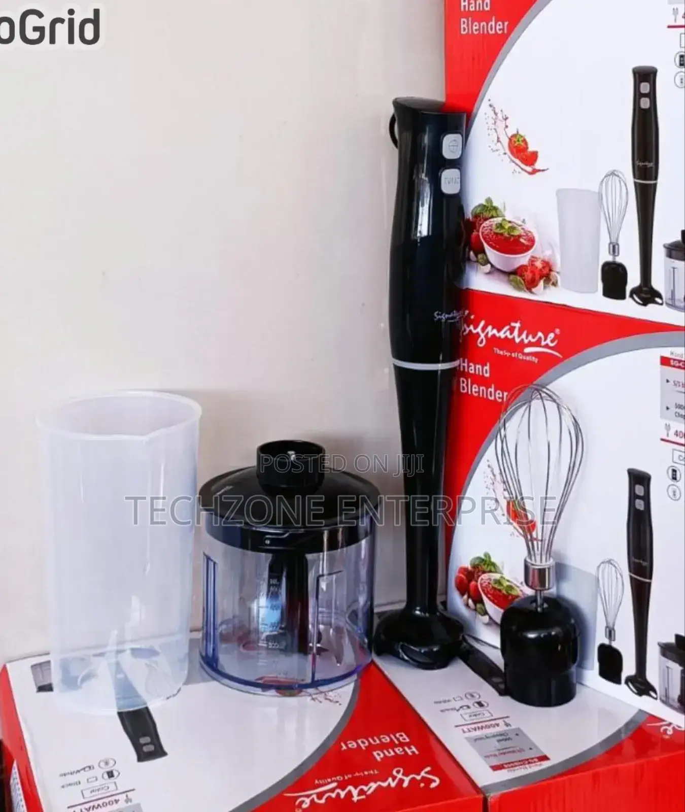 Signature 4 in 1 Hand Blender With 500 Watts