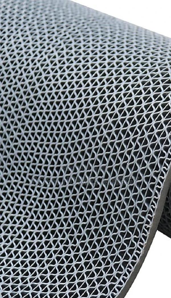 Grey PVC Rubber Carpets - main view