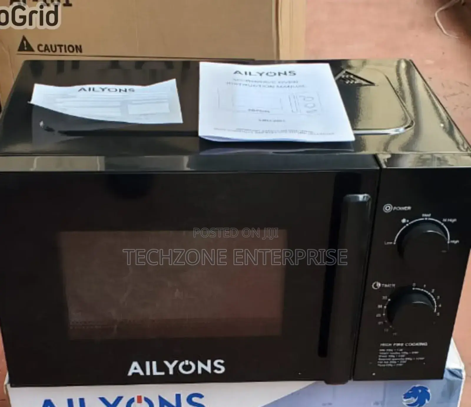 20 Litres Ailyons Manual Microwave With Defrost Function 