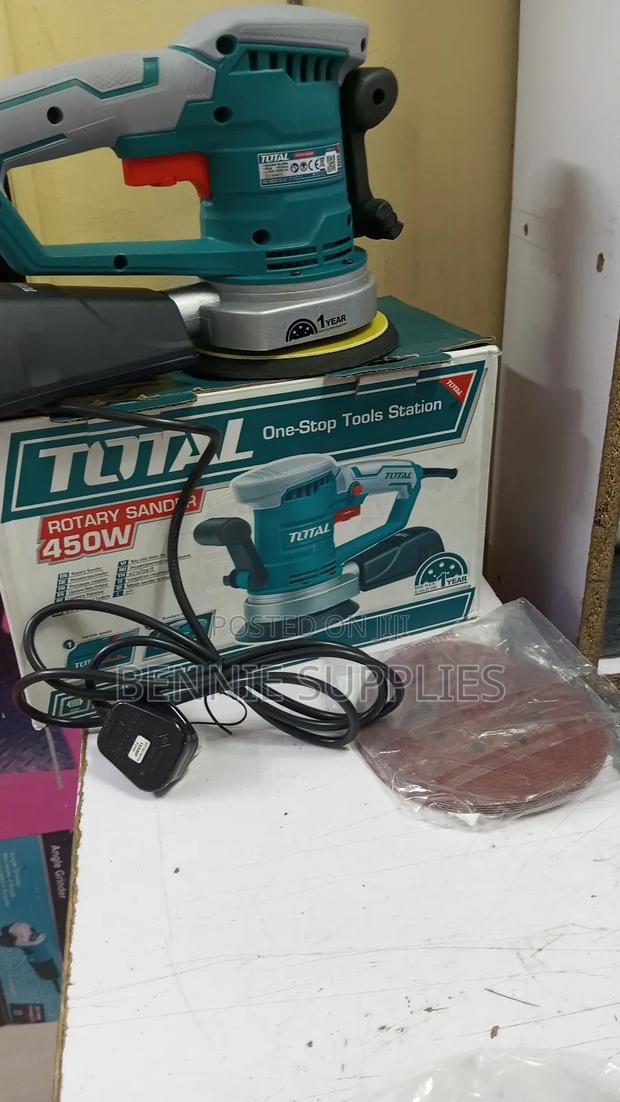 Total Rotary Sander 450watts / Rotary Sander
