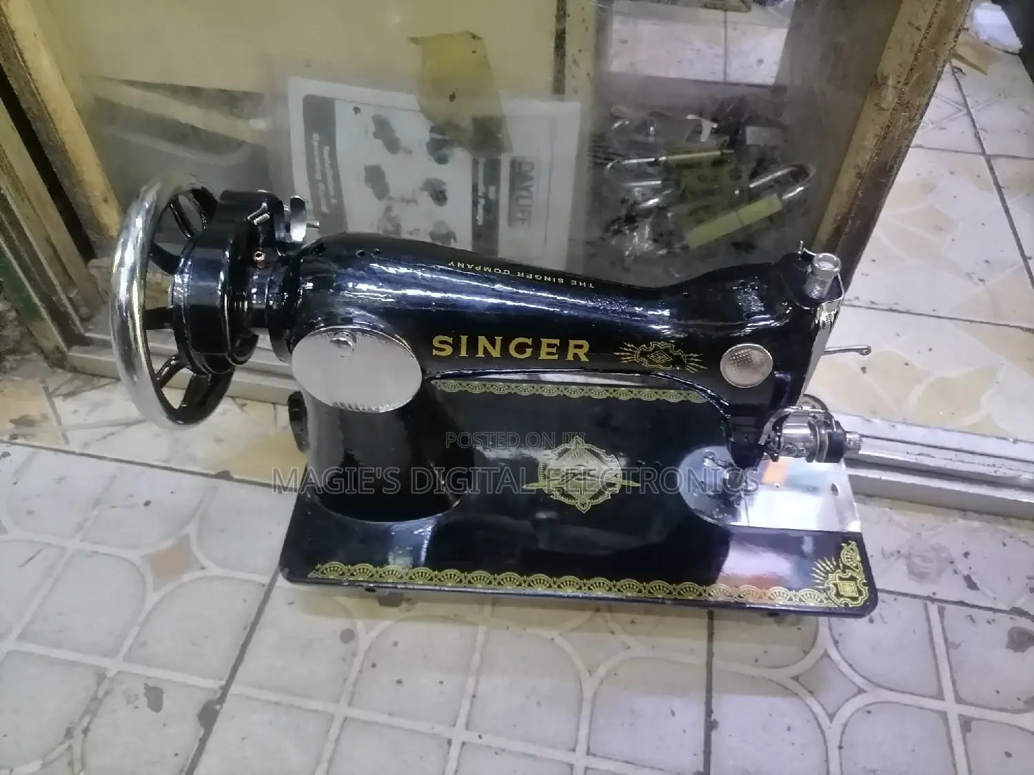 Heavy Duty Singer Sewing Machine Head Only