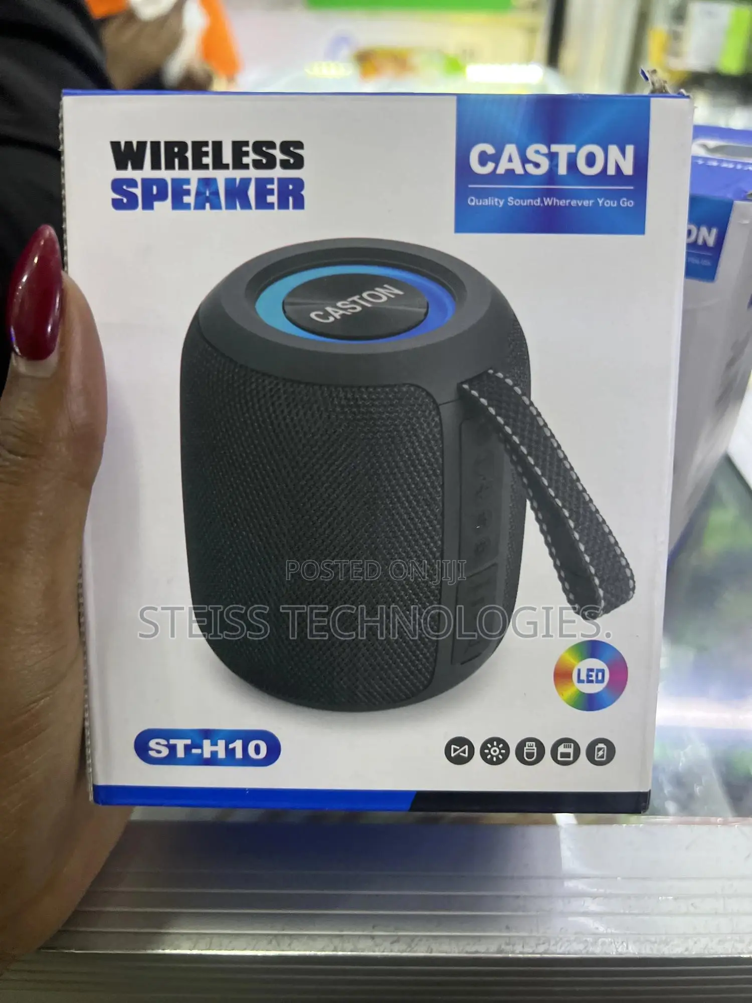 Caston Portable Bluetooth Speaker