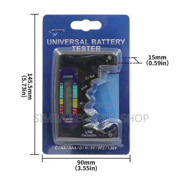 Universal Digital Battery Tester Bt-886 Portable LCD Voltage - thumbnail 7