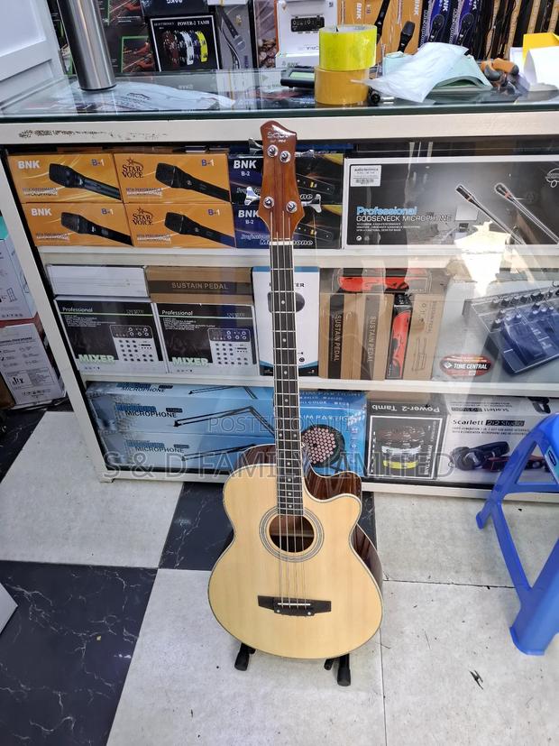 Sqoe 4 String Bass Semi-Acoustic Guitar - thumbnail 4