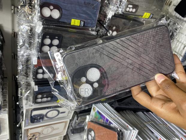 Boear Leather Finish Back Case With Silicone for Tecno Pop 9 - thumbnail 3