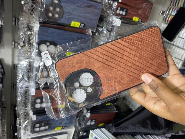 Kouyt Tecno Pop 9| Leather Finish Back Cover Case - thumbnail 2