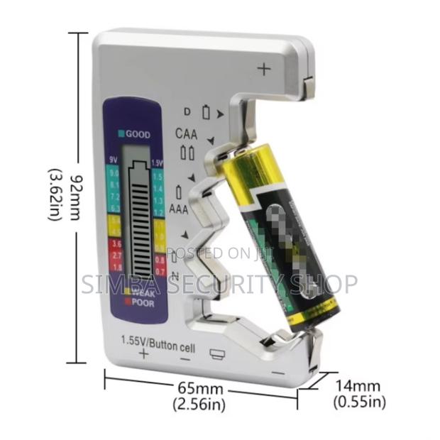 Digital Battery Tester Meter Voltage Measurer Analyzer Gift - thumbnail 7