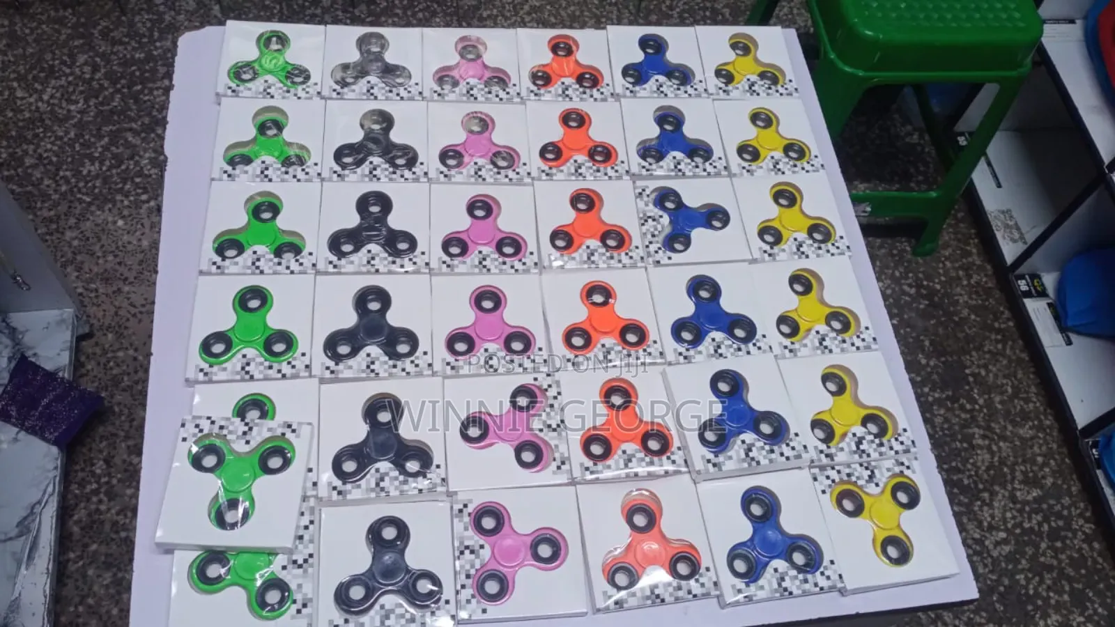 Metallic Fidget Spinner