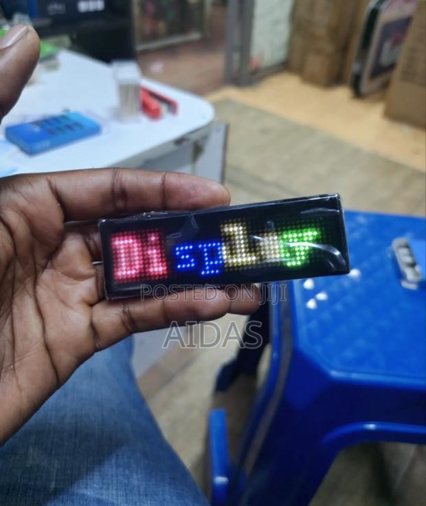 Led Programmable Badge - main view