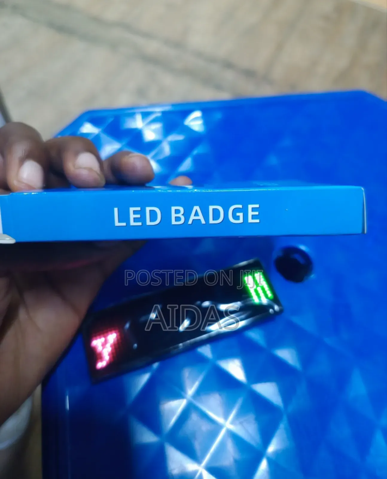 Led Programmable Badge