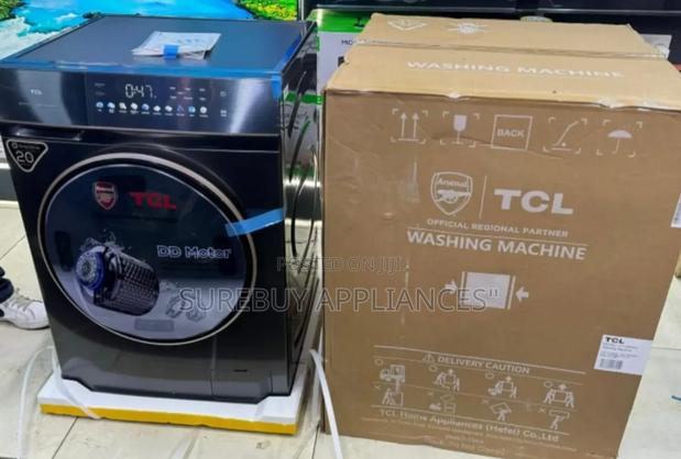 TCL 10kg Front Load Wash and Dry Washing Machine - main view