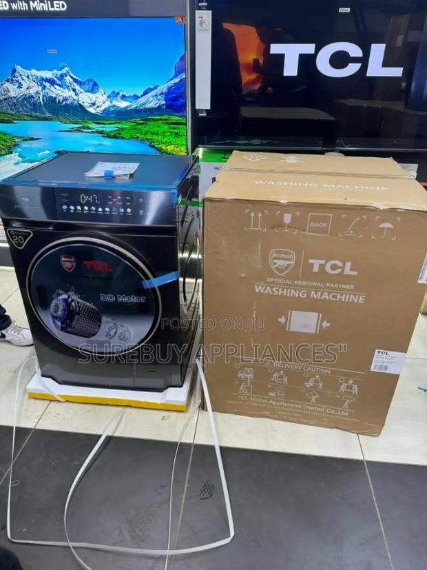 TCL 10kg Wash Dry Washing Machine New - main view