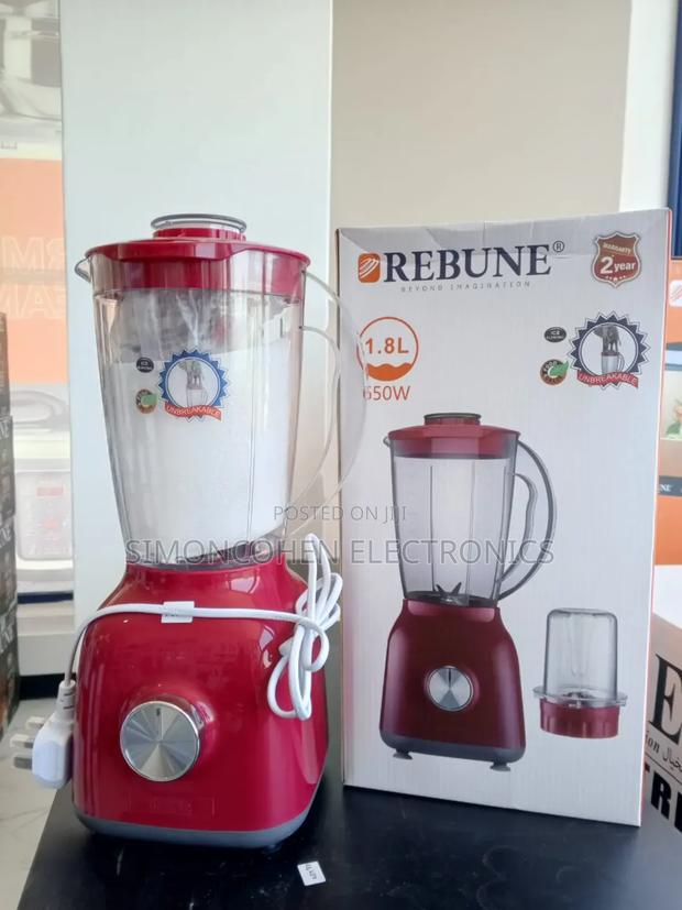 2in1 Rebune Blender With 1.8l Unbreakable Jug