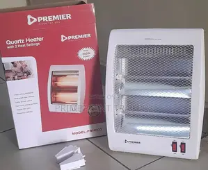 800w, Premier 2 Heat Setting Quartz Room Heater - Pr003