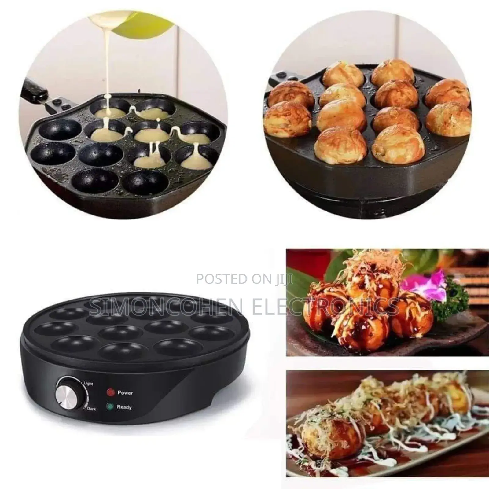 Rebune Electric Popcake Maker