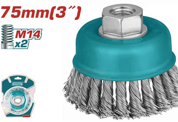 Total Tac32031 Wire Cup BrushDia: 75mm, 3" - main view