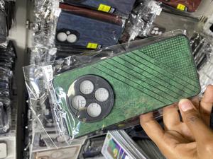 Hantim Leather Finish Back Case for Tecno Spark 30 - thumbnail 2