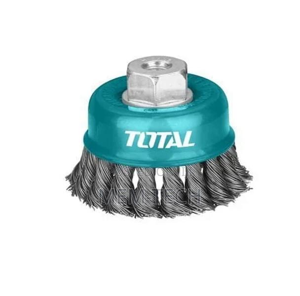 Total Tac32041 Quality Wire Cup BrushDia: 100mm, 4"