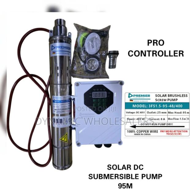 Solar Dc Submercible Water Pump 95 Meters