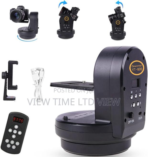 Zifon Yt-800 Auto Motorized Rotating Tilt Tripod Head - thumbnail 3