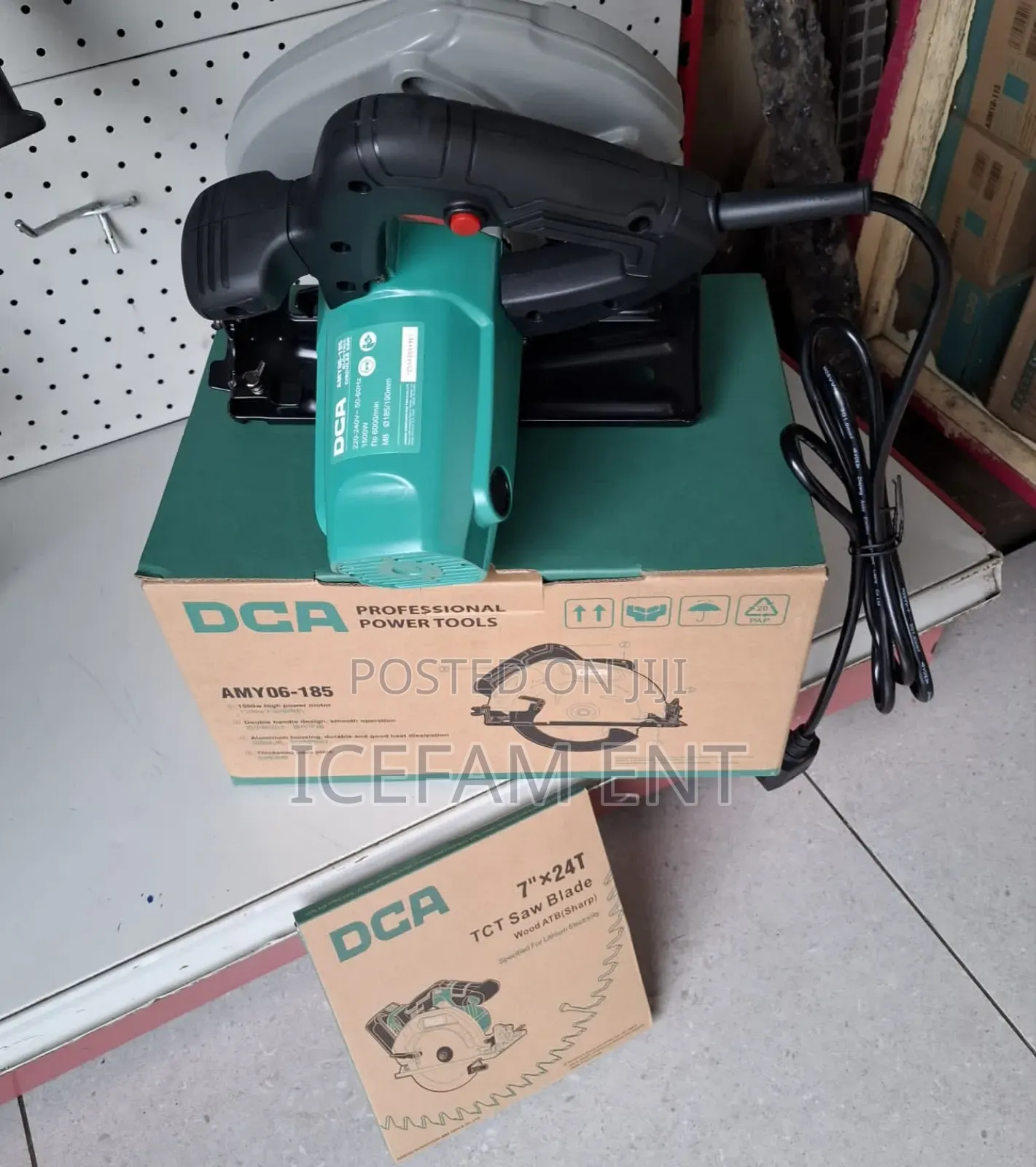 Dca Electric 7" Circular Saw/1500w Circular Saw