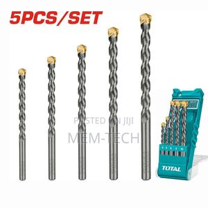 Total Tacsd5051 Masonry Drill Bits Set 5pcs - thumbnail 2