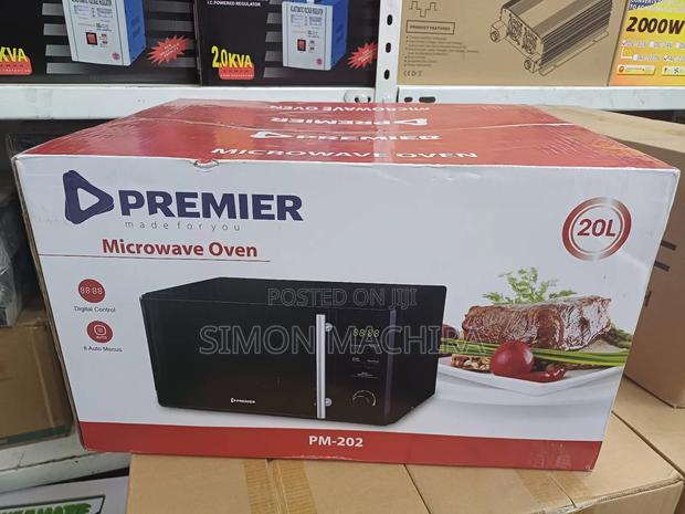 20l Premier Microwave Black Color - main view