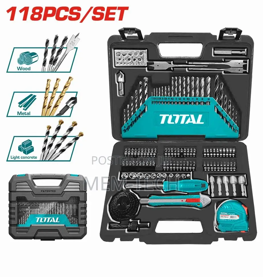 Total Thktac011182 118pcs Accessories
Set