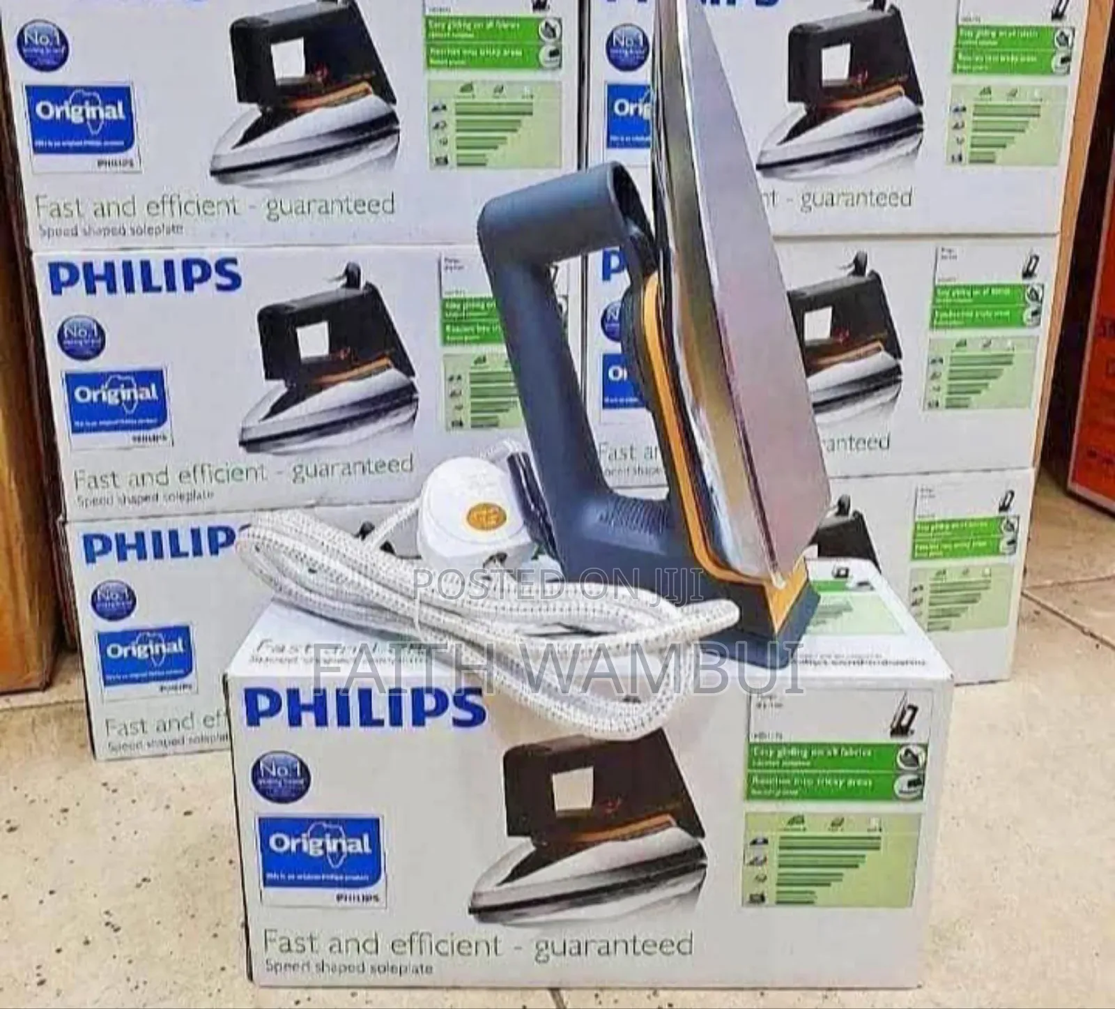 Phillips Irons Box / Original Phillips Irons Box