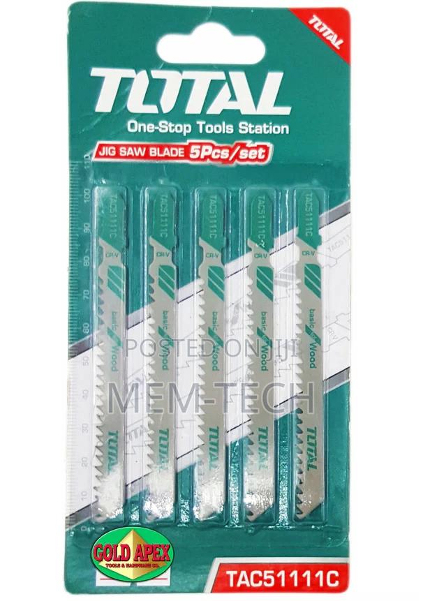 Total Tac51111c Jig Saw Blade for Wood 5pcs