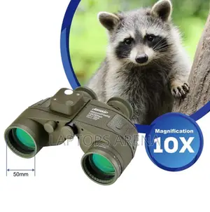 Marine Binoculars With Rangefinder Compass Bak4 Prism