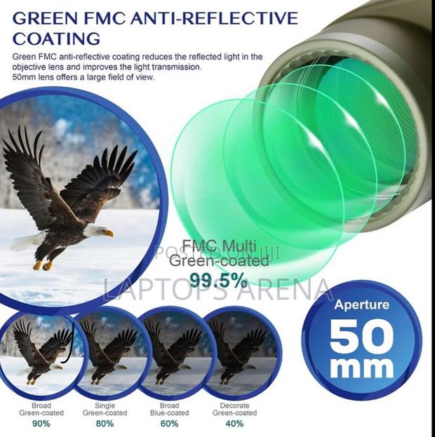 Marine Binoculars With Rangefinder Compass Bak4 Prism - thumbnail 5