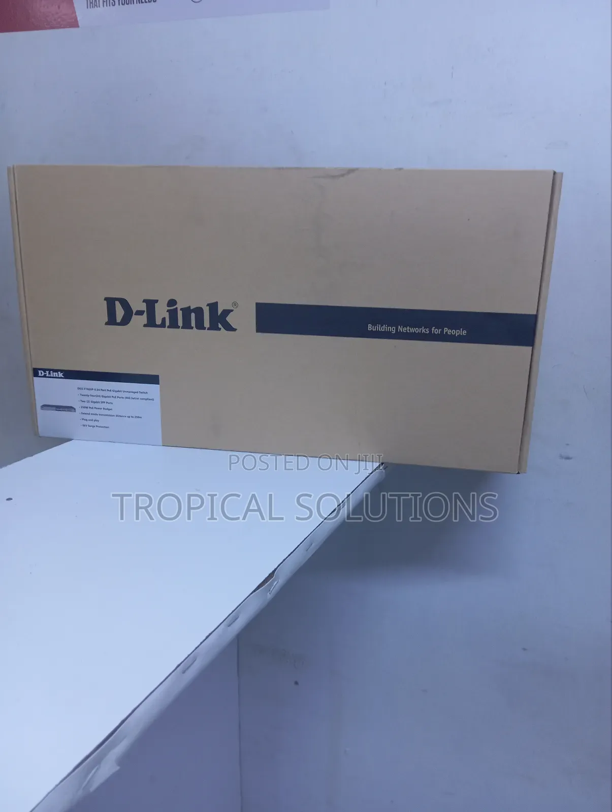 D- Link DGS- F1026p-E 24 Port Poe Gigabit Unmanaged Switch