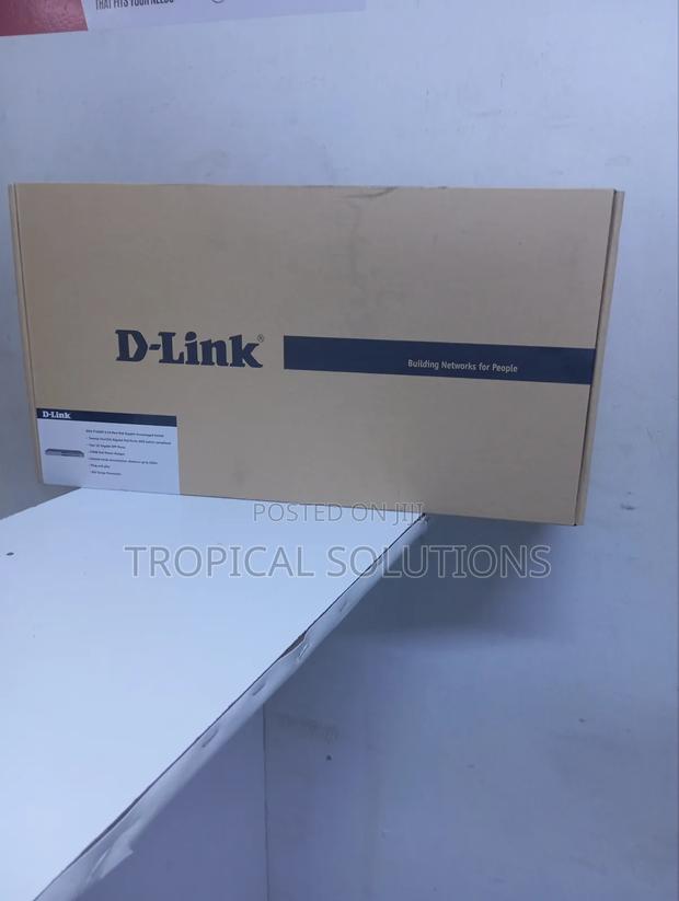 D- Link DGS- F1026p-E 24 Port Poe Gigabit Unmanaged Switch - main view