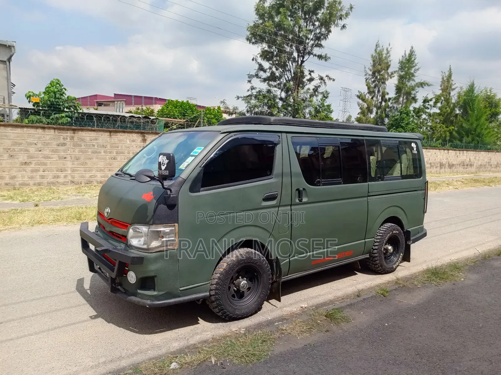 Tour/Safari Van for Hire