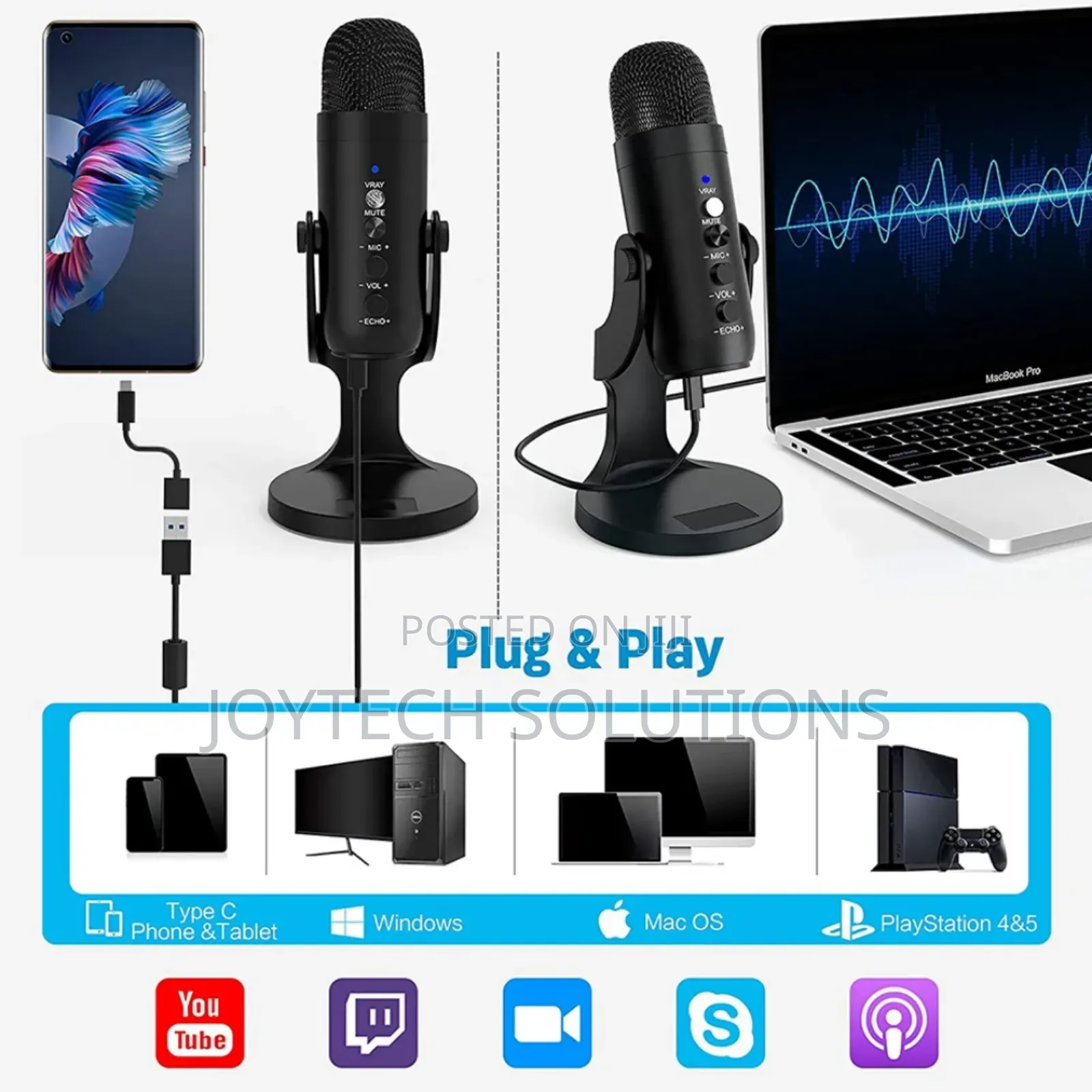Hot Sale Jmary Professional Recording Microphone