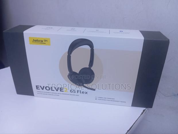 Evolve2 65 Flex Jabra Headphones/ Evolve2 65 Flex - thumbnail 3
