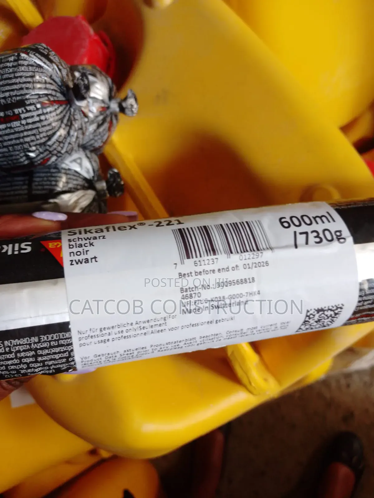 Sikaflex 221 Black Sealant