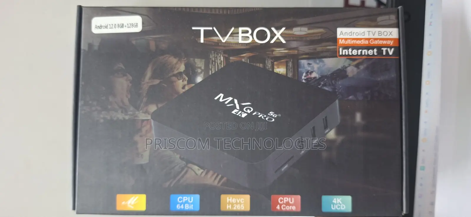 4k 5g Multimedia Player Smart Tv Box Android 12.0 8gb+128gb