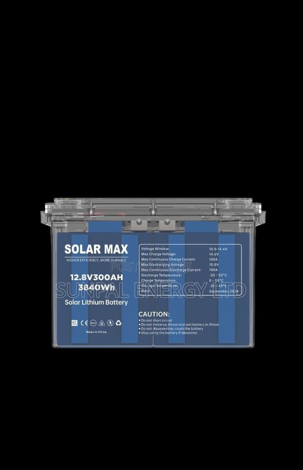 300ah Solarmax Lithium Battery - main view