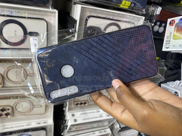 Elubugod Ase for Tecno Camon 12 Pu Leather Back Case - thumbnail 2