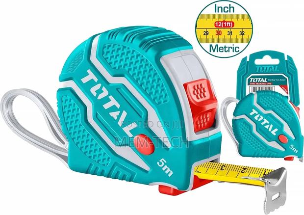 Total Tmt126052 Steel Measuring Tape 5mx25mm